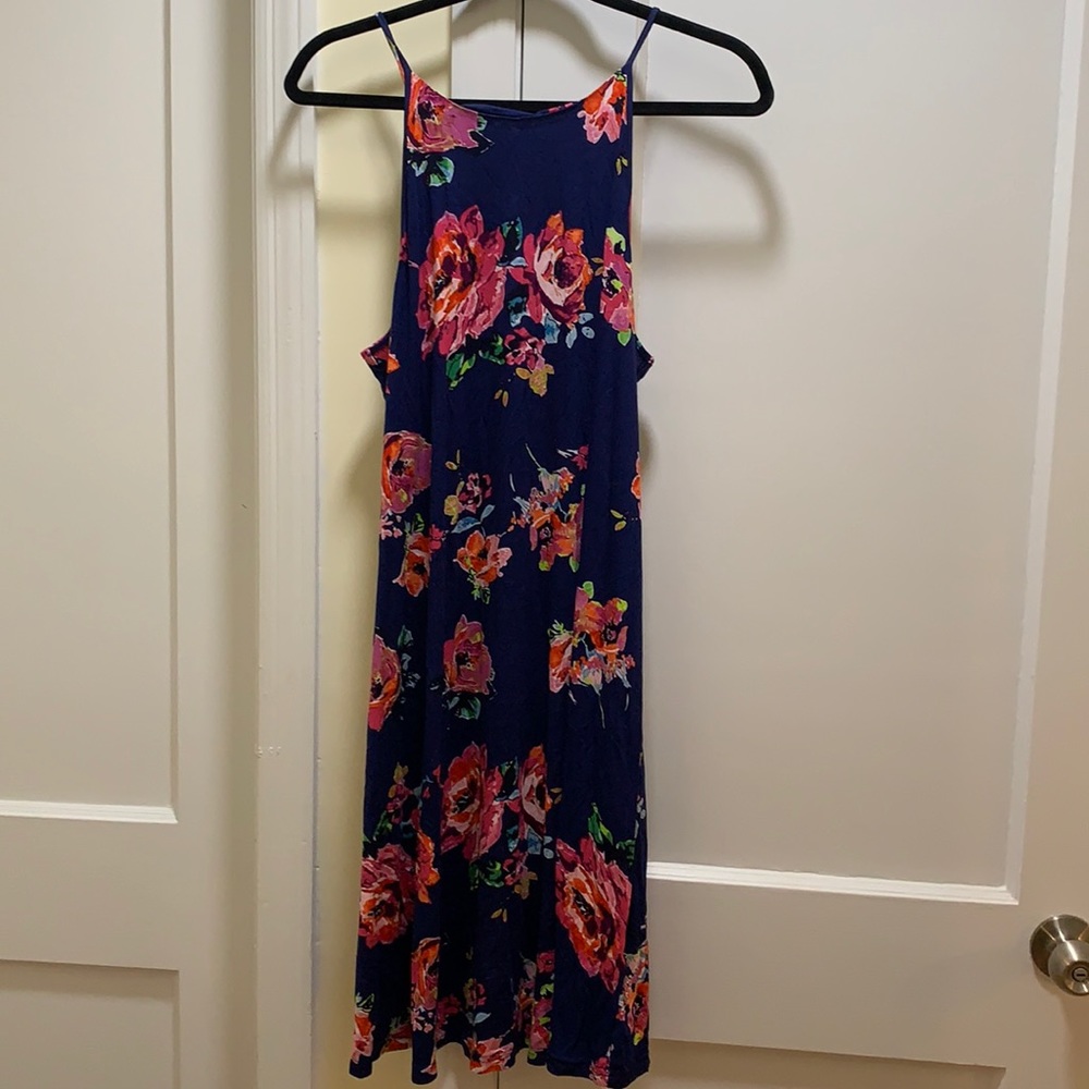 Floral swing dress